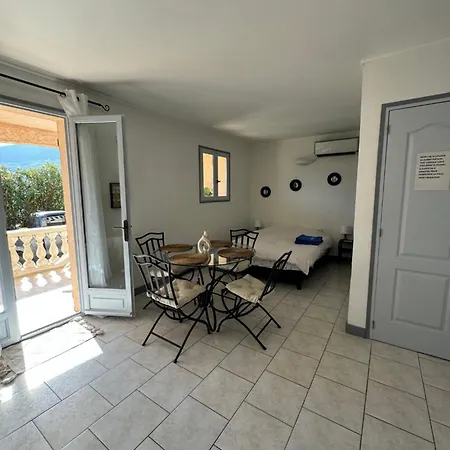 Villa Natheo Bas De Villa - Studio 37M2 Avec Coin Nuit Saint-Martin-du-Var Esterno foto