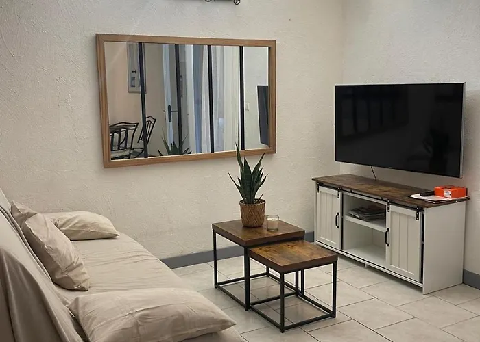 Villa Natheo Bas De Villa - Studio 37M2 Avec Coin Nuit